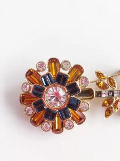 Valentino Valentino Vintage Brooch w Flower - 3626023