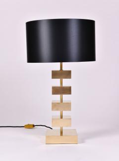 Valerie Wade Pair of Luigi brass table lamps - 972032