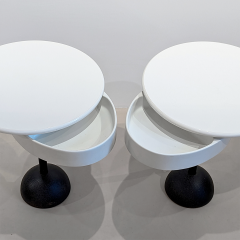 Valerio Mazzei PAIR OF MEMPHIS SIDE TABLES Valerio Mazzei 1983 - 3665035