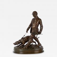 Valet de Limier Pierre Jules Mene cast by F Barbedienne - 4419101