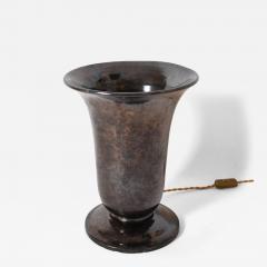 Vallauris large basin lamp 1940s  - 4560352