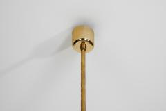 Valto Kokko Valto Kokko Gold Plated Pendant Lamp for I Valo Finland 1970s - 3386123