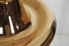Valto Kokko Valto Kokko Gold Plated Pendant Lamp for I Valo Finland 1970s - 3386127