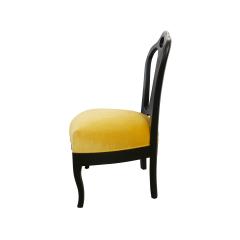 Van Day Truex Van Day Truex Pull Up Chair with Yellow Velvet Upholstery 1978 - 2521410