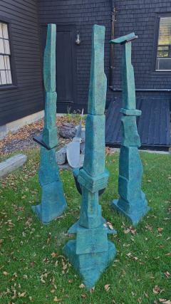 Vance Bell Vance Bell Falk Lake Site Marker 64 1986 Ceramic Sculpture - 4820521