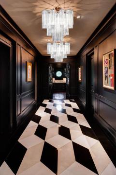 Variation of Tronchi Murano Glass Chandelier by Veneziani Arte - 4736525