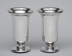 Varnish Co Pair of Mercury Glass Vases By Varnish - 261651