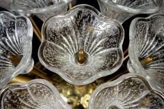 VeArt Murano Glass Flower Sputnik Chandelier by Venini for VeArt Italy 1960s - 1551511