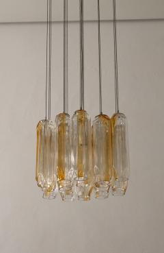 VeArt Murano Glass Quadrifoglio Pendant by VeArt 1970s - 4488838