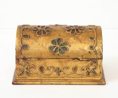 Venetian 22kt Gold Washed Jewel Casket - 4476924