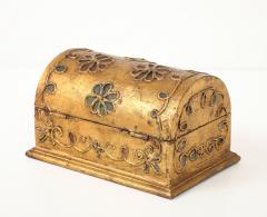 Venetian 22kt Gold Washed Jewel Casket - 4476927