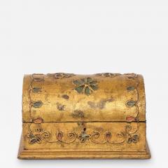Venetian 22kt Gold Washed Jewel Casket - 4476973