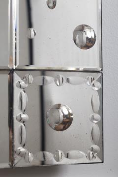 Venetian Etched Bubble Mirror 2 Available Contemporary - 2186867