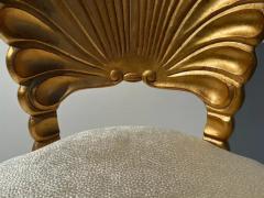 Venetian Grotto Style Gold Leaf Chair - 4131258