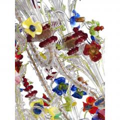 Venetian Imperial Floral C Rezzonico Murano Glass Chandelier - 4602639