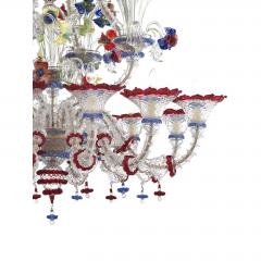 Venetian Imperial Floral C Rezzonico Murano Glass Chandelier - 4602640