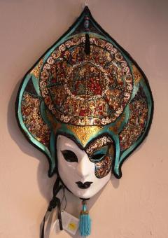 Venetian Laboratory Venetian Laboratory Hand Painted Venetian Mask - 4570595