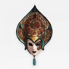 Venetian Laboratory Venetian Laboratory Hand Painted Venetian Mask - 4570597