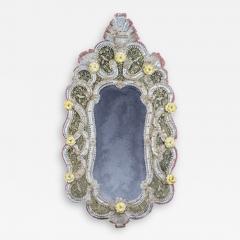 Venetian Mirror Hand Made by Barbini of Murano - 2023643