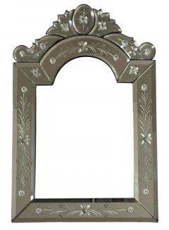 Venetian Murano Glass Dresser Mirror by Barbini - 4621989