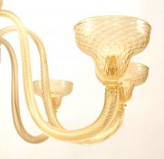 Venetian Murano Glass Gold Dusted Chandeliers - 737869