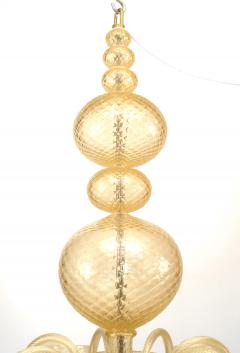 Venetian Murano Glass Gold Dusted Chandeliers - 737871
