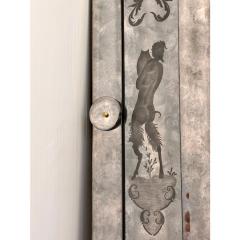 Venetian Mythological Hand Carving Baccus Figures in Antiqued Mirror - 4460557