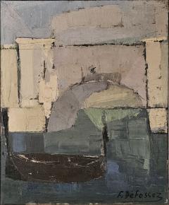 Venetian Scene by Alfred Defossez circa 1957 - 4355069