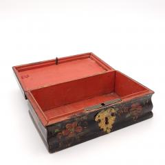Venetian Sewing Box 18th Century with Old Paint - 2683643