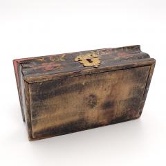 Venetian Sewing Box 18th Century with Old Paint - 2683645