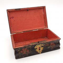 Venetian Sewing Box 18th Century with Old Paint - 2683648