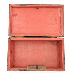 Venetian Sewing Box 18th Century with Old Paint - 2683651