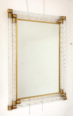 Venetian Style Mirror with Twisted Glass Rods - 4580843