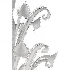 Venetian White C Rezzonico Murano Glass Chandelier - 4602691