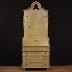 Venetian lacquered and painted trumeau - 4095653