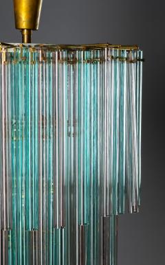 Venini Manufacture Glass chandelier by Venini Murano Italy 1964 - 4640228