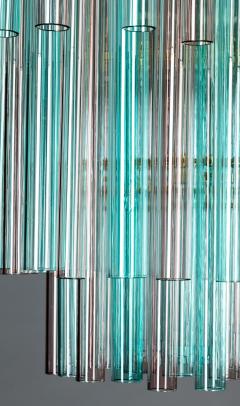 Venini Manufacture Glass chandelier by Venini Murano Italy 1964 - 4640229