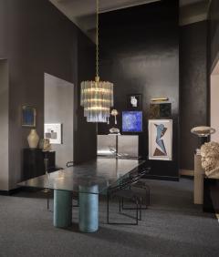 Venini Manufacture Glass chandelier by Venini Murano Italy 1964 - 4640238