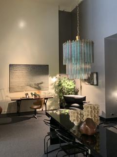 Venini Manufacture Glass chandelier by Venini Murano Italy 1964 - 4640240