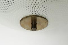 Venini Manufacture Venini attributed Murano glass flush mount ceiling light Italy circa 1960s - 4801635