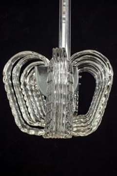 Venini Murano Glass Elegant Art Deco Chandelier Attributed to Tommaso Buzzi 1930 - 1898695