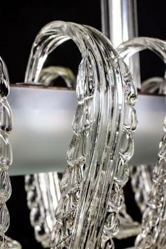 Venini Murano Glass Elegant Art Deco Chandelier Attributed to Tommaso Buzzi 1930 - 1898699