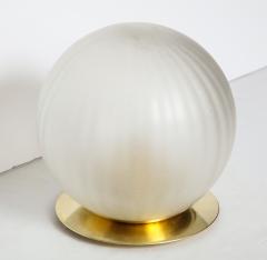 Venini mottled and ribbed glass table lamp - 1014145