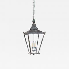 Verdigris Copper Glazed Lantern - 2879496