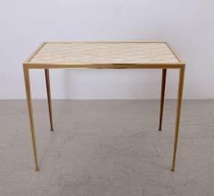 Vereinigte Werksta tten Brass and Mother of Pearl Side Table by Vereinigte Werkst tten M nchen - 1114093