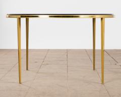 Vereinigte Werksta tten Golden Circular Brass Coffee Table by Vereinigte Werkst tten 1960ies - 822379