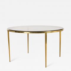 Vereinigte Werksta tten Golden Circular Brass Coffee Table by Vereinigte Werkst tten 1960ies - 824085