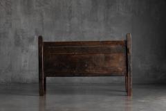 Vernacular Folk Art Wooden Bench Europe 19th Century - 4810370