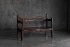 Vernacular Folk Art Wooden Bench Europe 19th Century - 4810432
