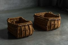 Vernacular Folk Art Woven Basket France 19th Century - 4790821